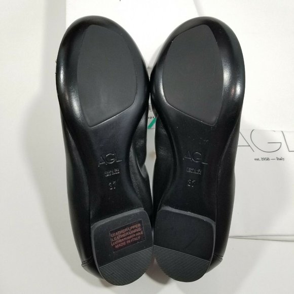 AGL Elasticized Topline Captoe Ballet Flat - Picture 8 of 9